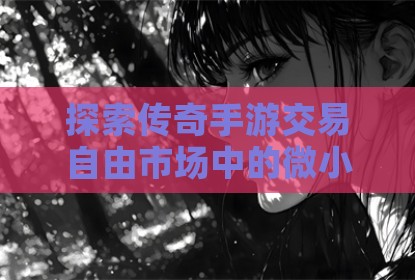 探索传奇手游交易自由市场中的微小折扣现象