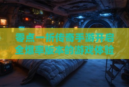 零点一折传奇手游开启全爆率版本的游戏体验分析