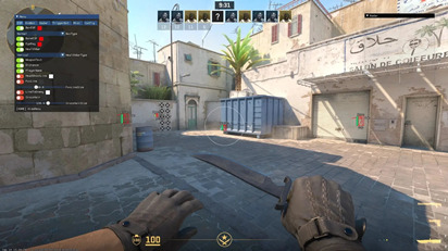 CS2辅助-ENU-透瞄自动扳机多功能免费版