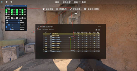 CS2辅助-XJE-方框透视自瞄锁头多功能优化版