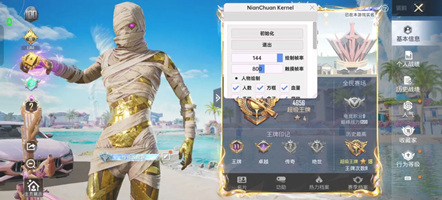 和平精英BS开挂神器方框透视显物内核版