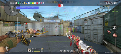 CF手游辅助(铝侠)人物方框血量透视安卓端科技